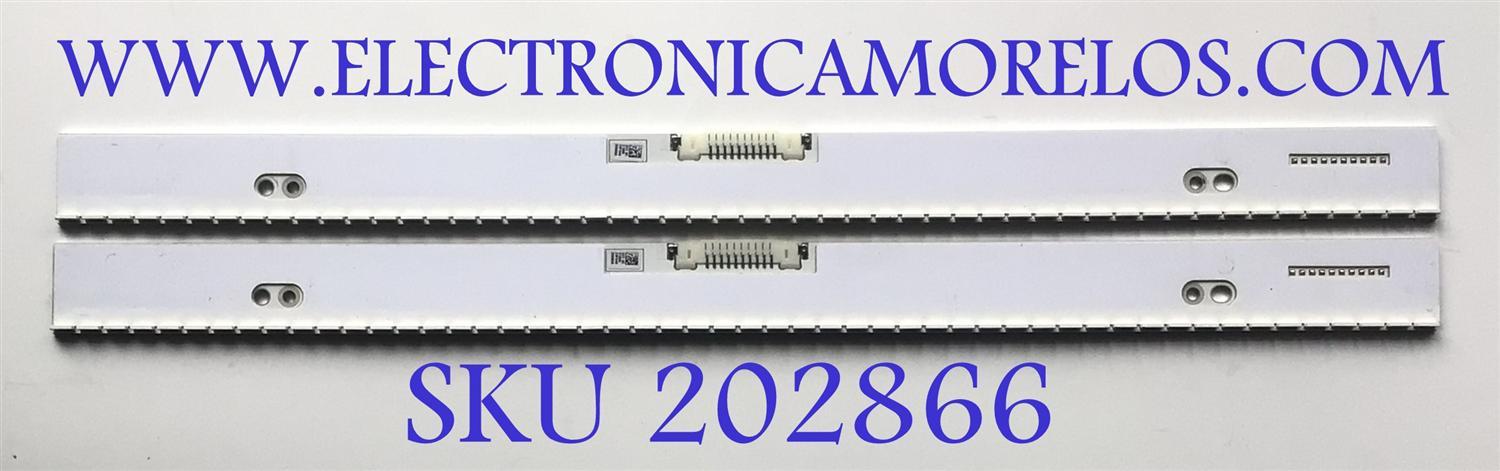 KIT DE LED'S PARA TV SAMSUNG ((INCOMPLETO SOLO 2 PIEZAS)) / NUMERO DE PARTE BN96-30666A / VU85-650SM0-R1/ SAMSUNG_2014SVS65_7032SNB_U8500_52LED_REV1.0_140103 / PANEL CY-KH065FSLV1H / MODELO UN65HU8550FXZA / NOTA IMPORTANTE:KIT CONSTA DE 4 PIEZAS EN TOTAL